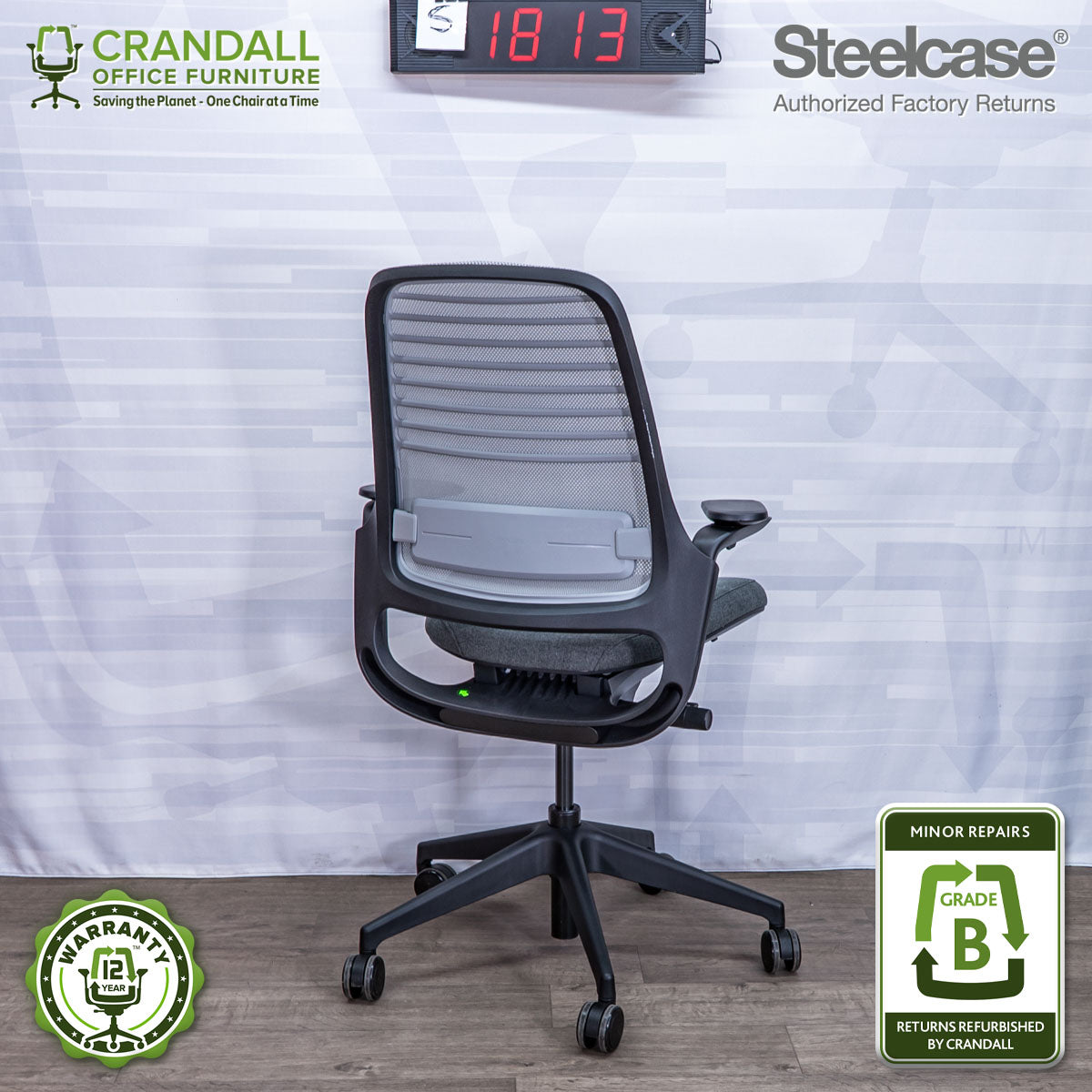 S-1813 - Steelcase Series 1 - Grade B
