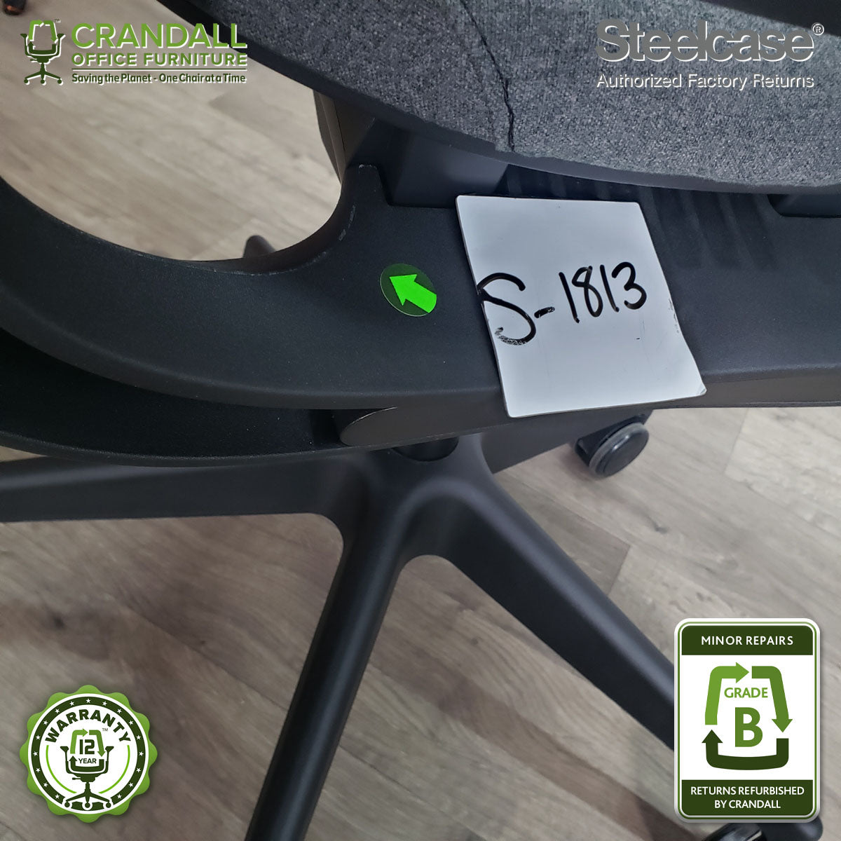 S-1813 - Steelcase Series 1 - Grade B