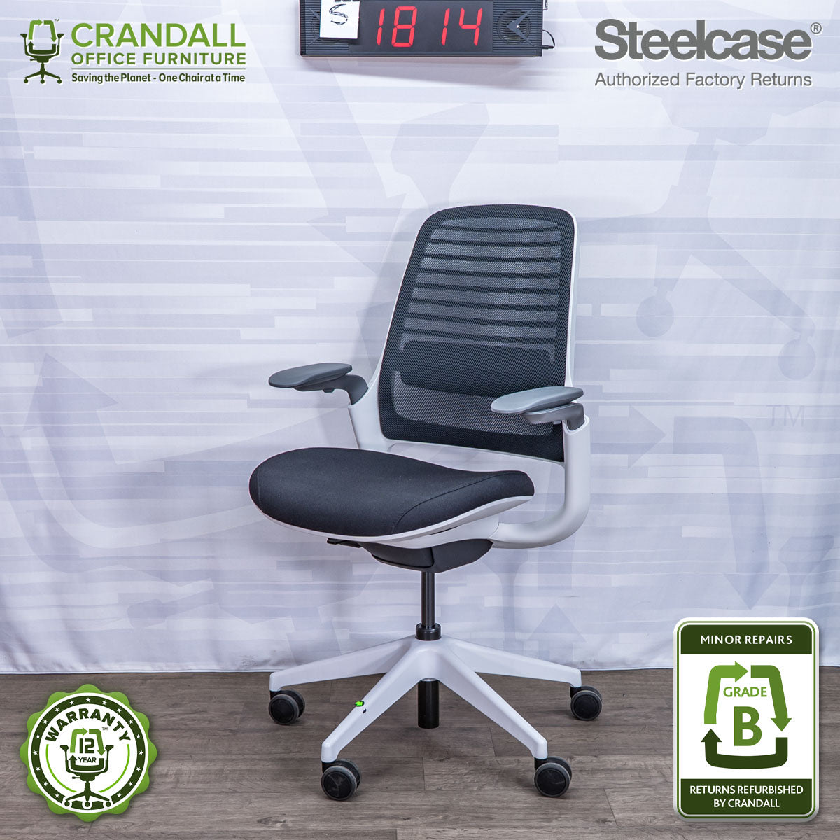 S-1814 - Steelcase Series 1 - Grade B