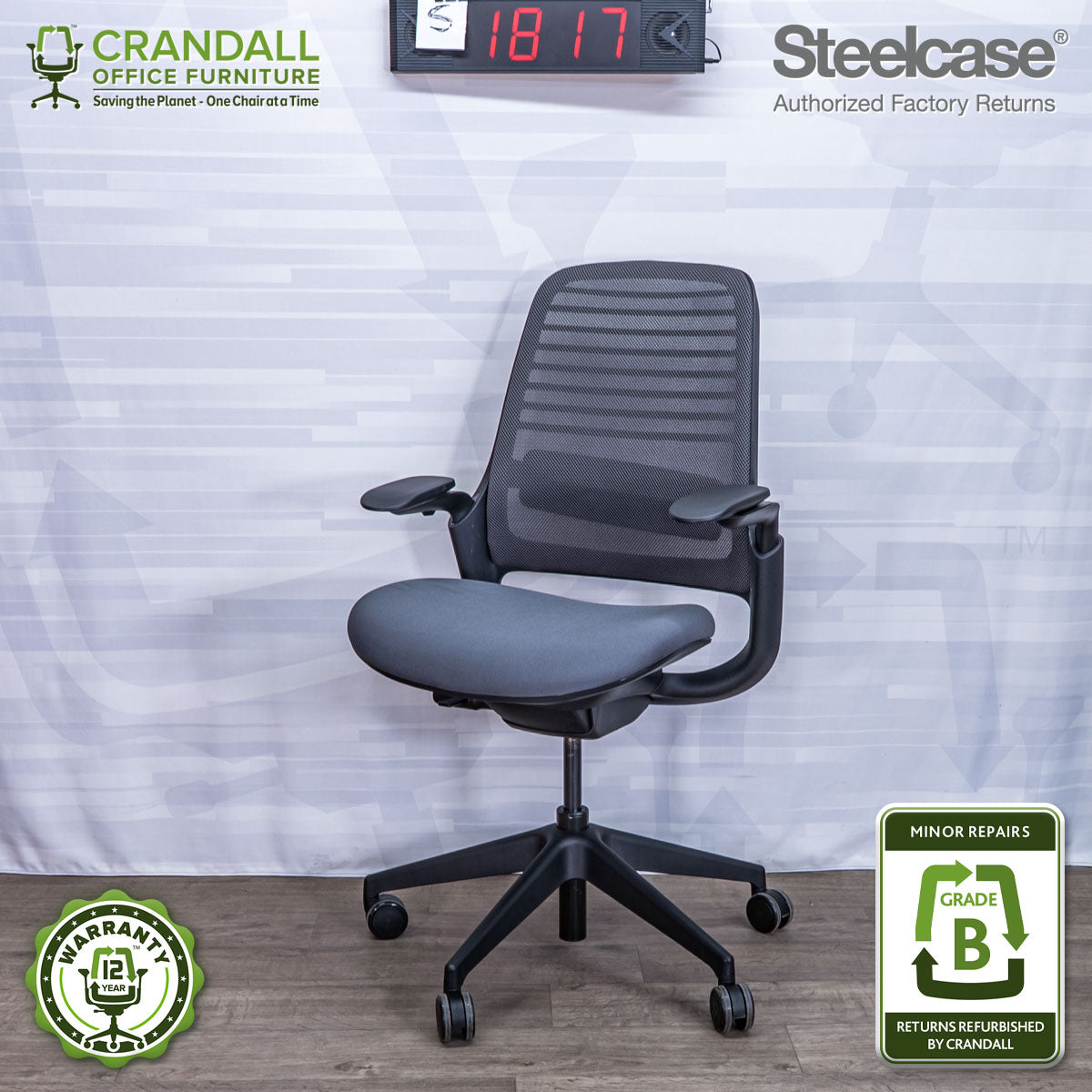S-1817 - Steelcase Series 1 - Grade B