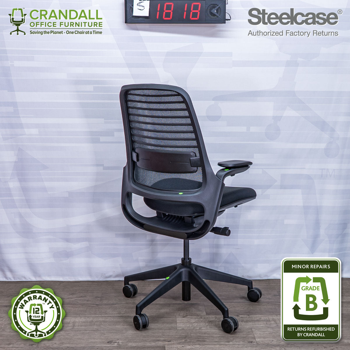 S-1818 - Steelcase Series 1 - Grade B