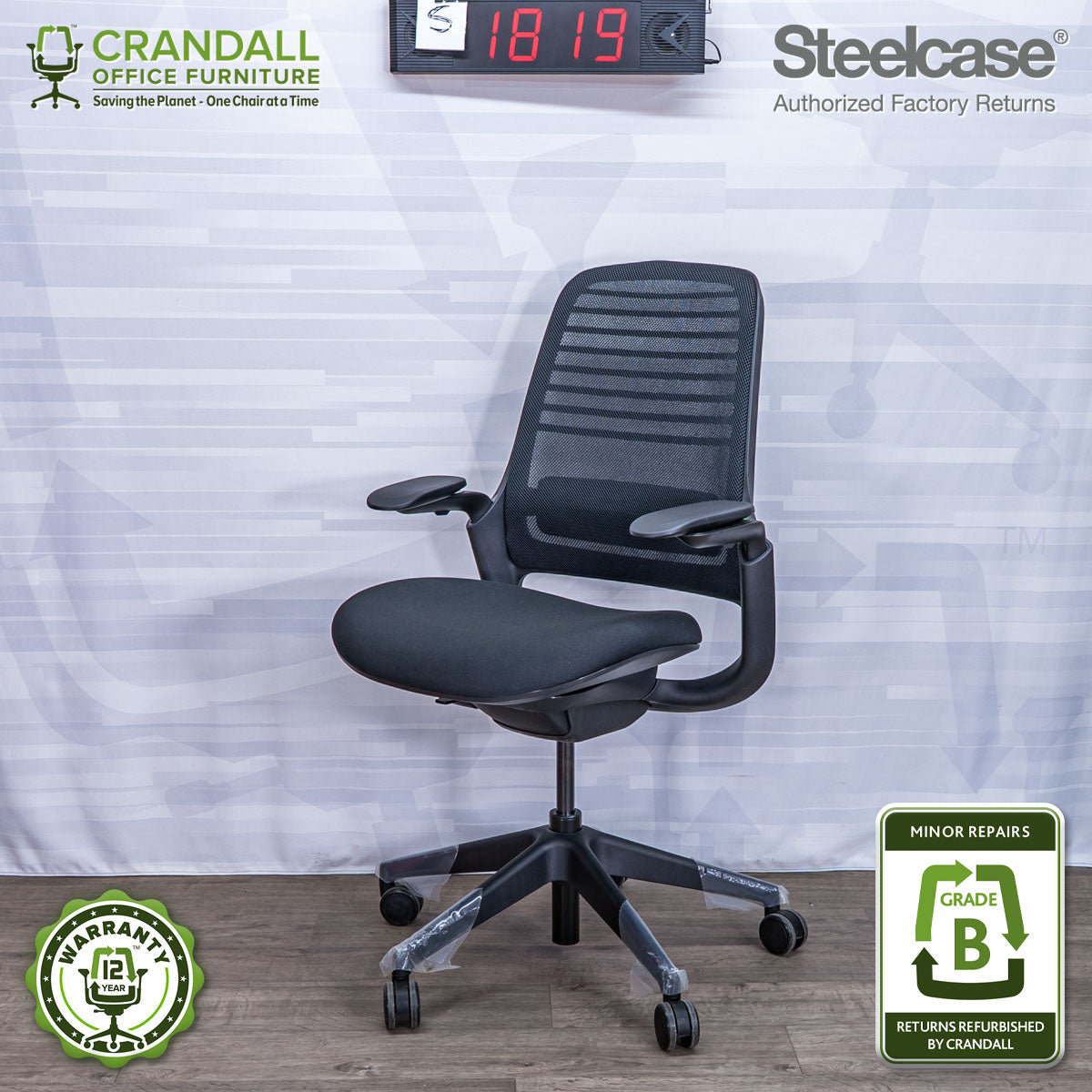 S-1819 - Steelcase Series 1 - Grade B