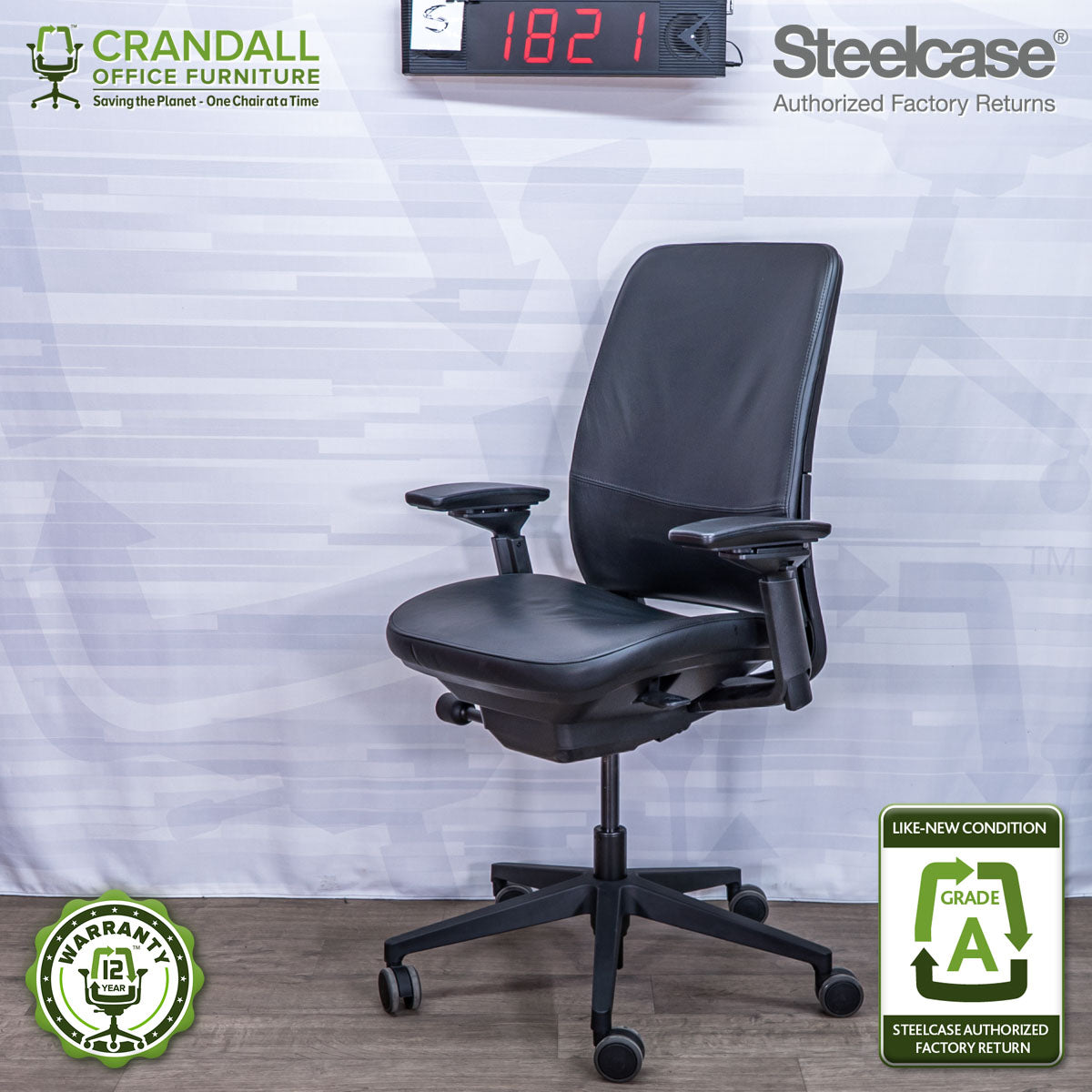 S-1821 - Steelcase Amia - Grade A