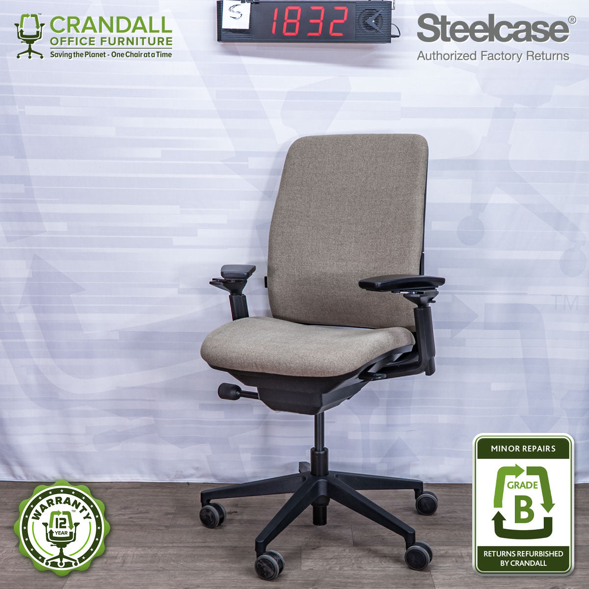 S-1832 - Steelcase Amia - Grade B