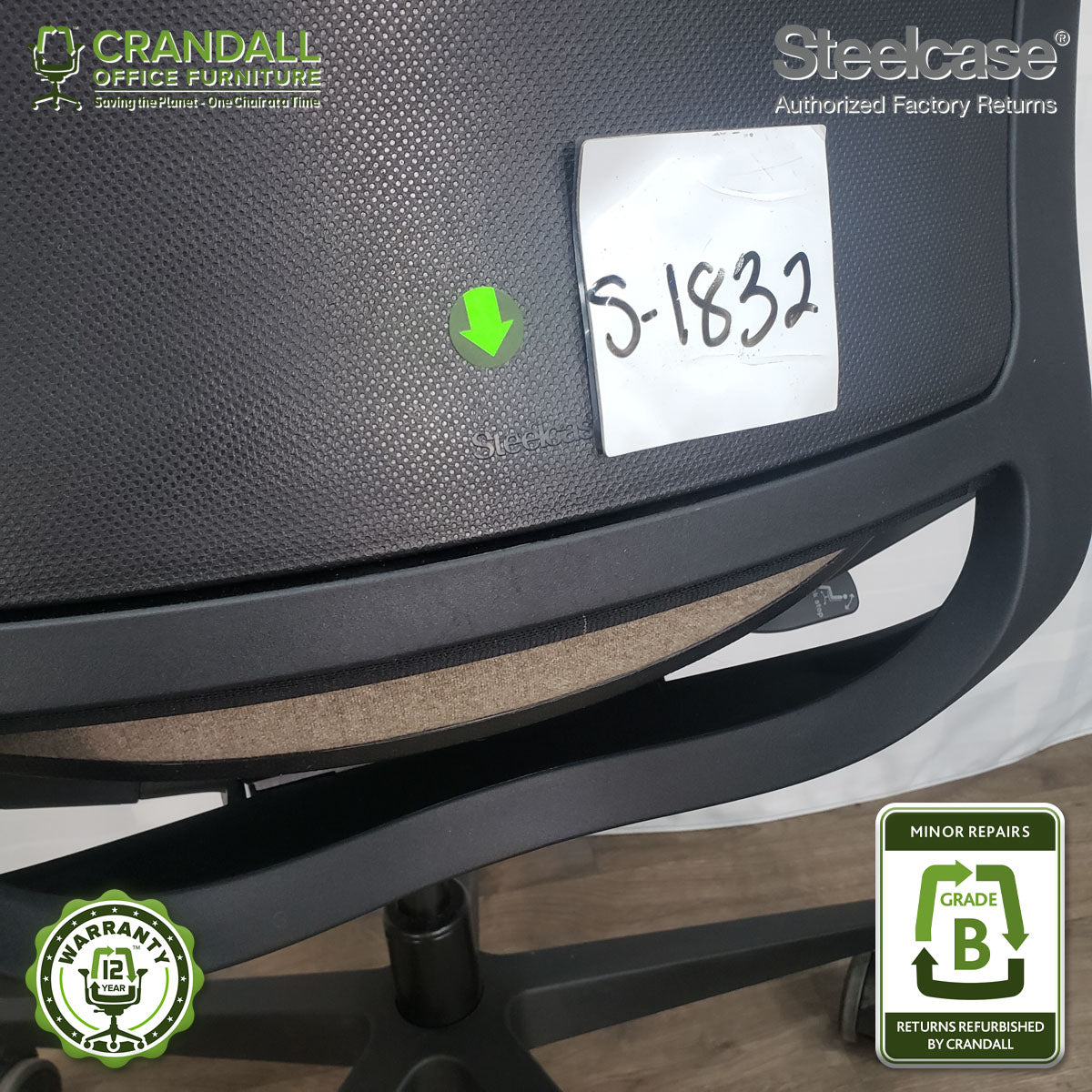 S-1832 - Steelcase Amia - Grade B