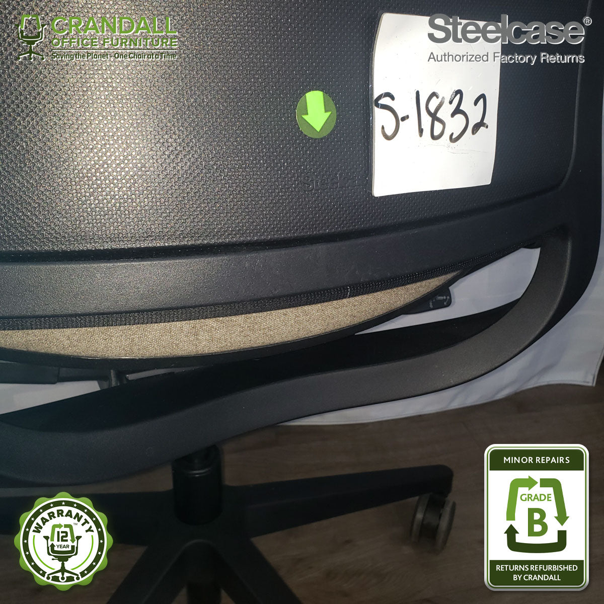 S-1832 - Steelcase Amia - Grade B