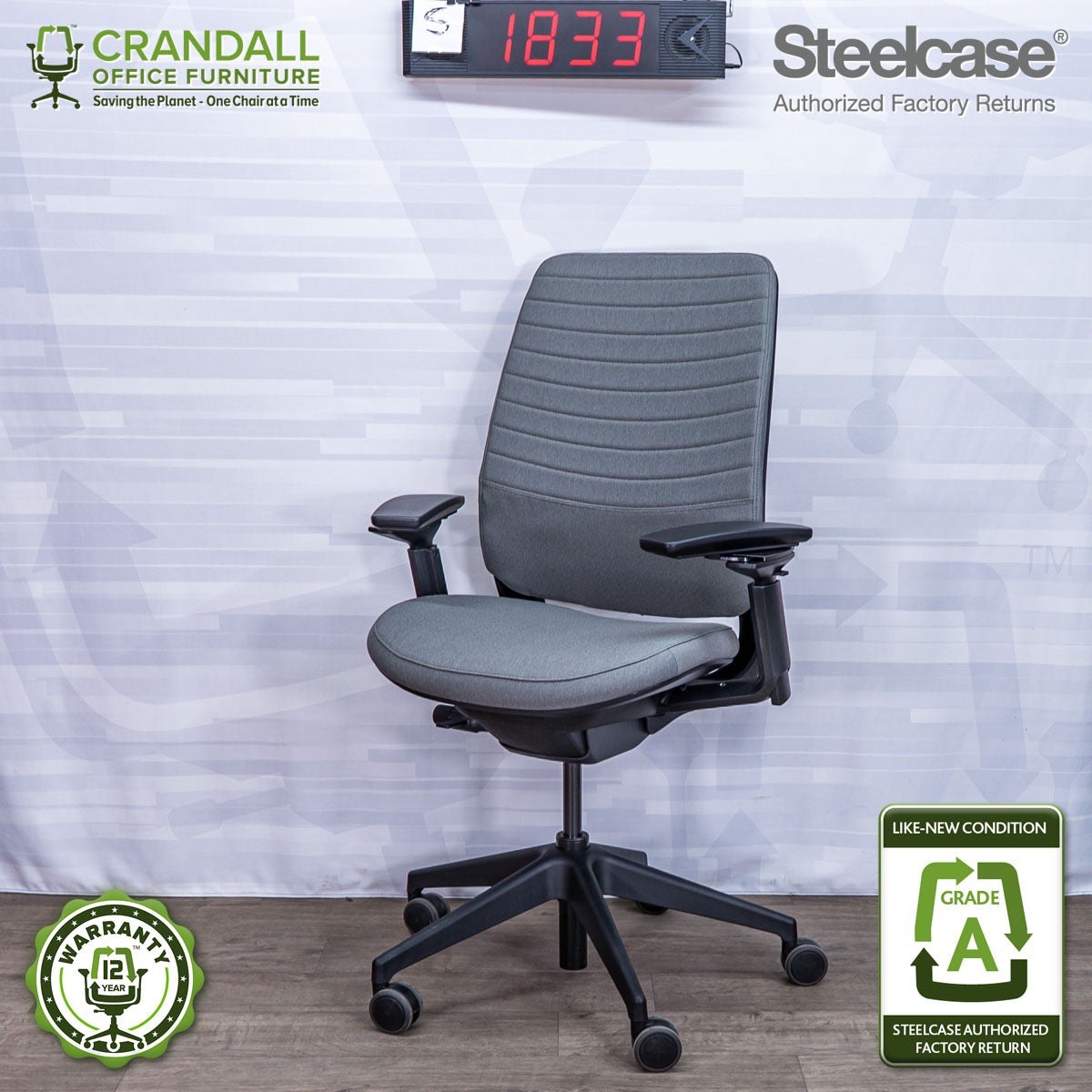 S-1833 - Steelcase Series 2 - Grade A