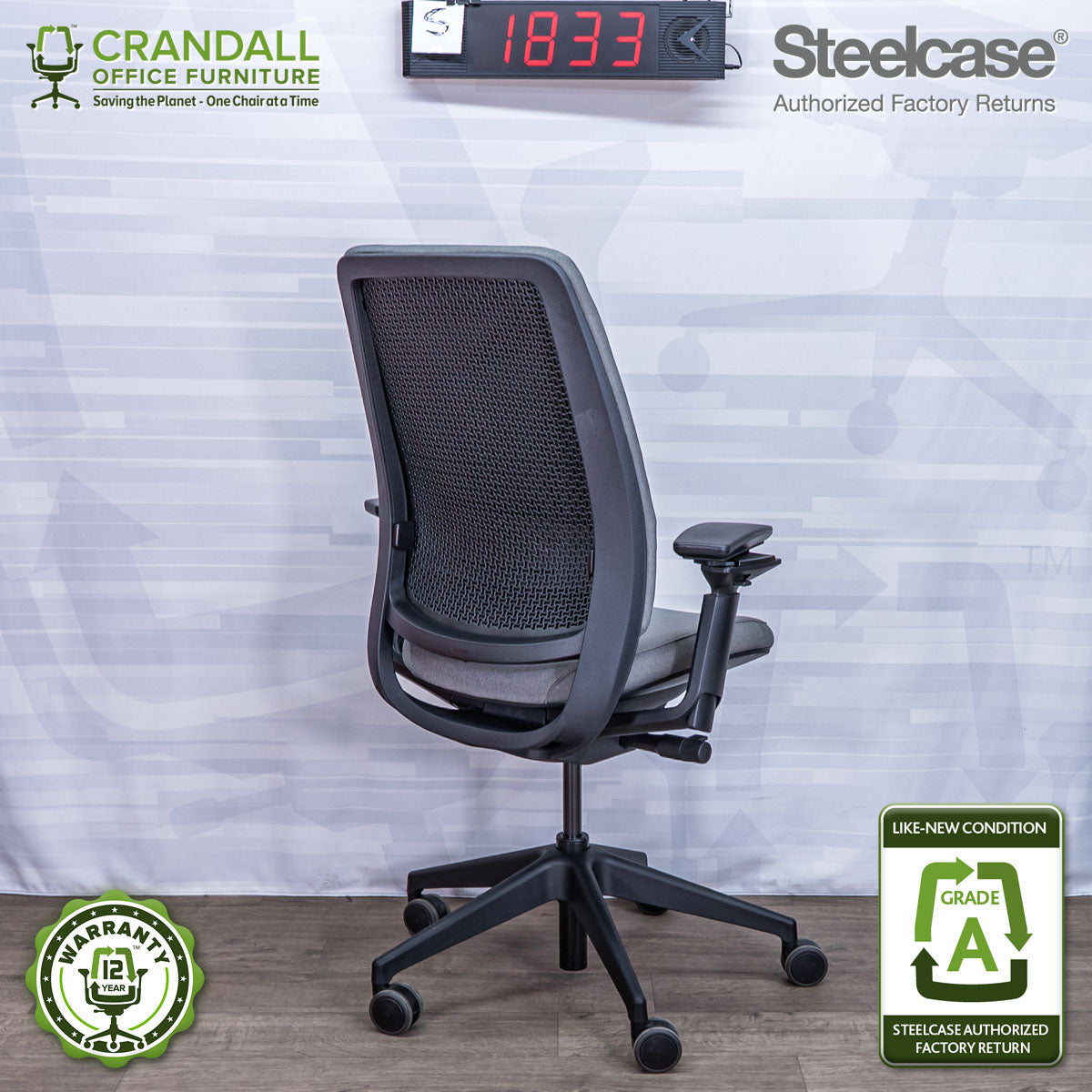 S-1833 - Steelcase Series 2 - Grade A
