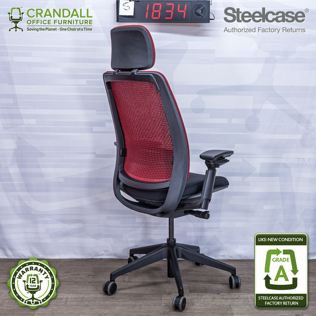 S-1834 - Steelcase Series 2 - Grade A