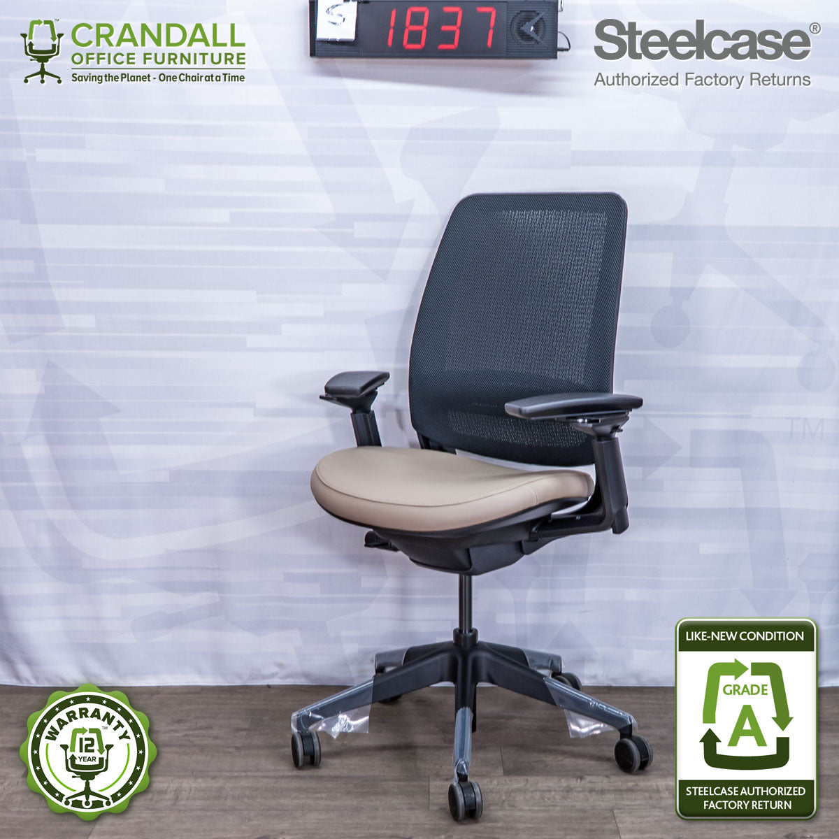 S-1837 - Steelcase Series 2 - Grade A
