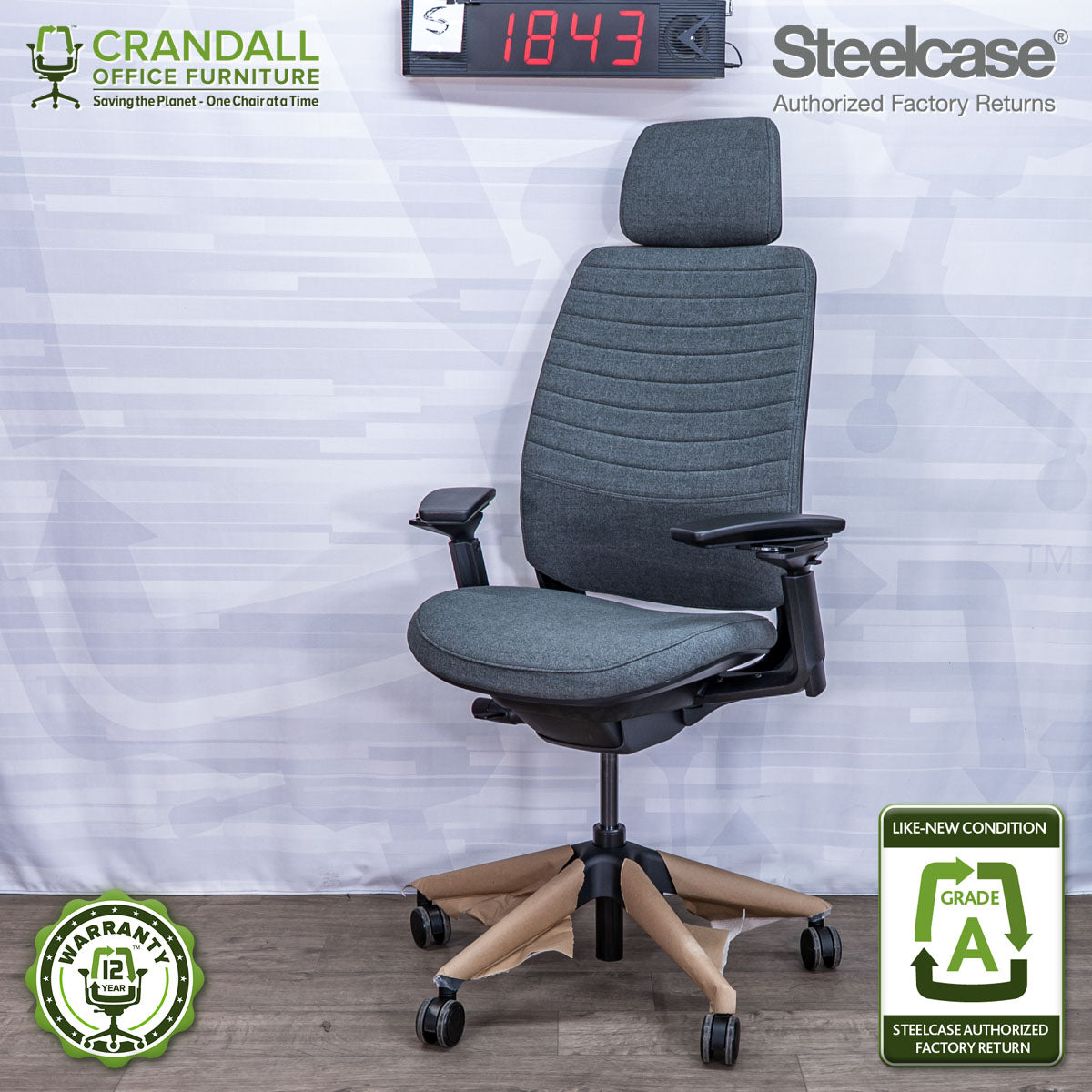 S-1843 - Steelcase Series 2 - Grade A