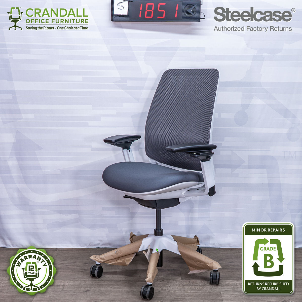 S-1851 - Steelcase Series 2 - Grade B