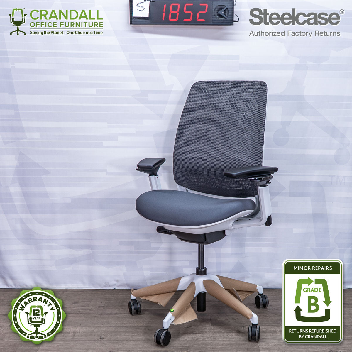S-1852 - Steelcase Series 2 - Grade B