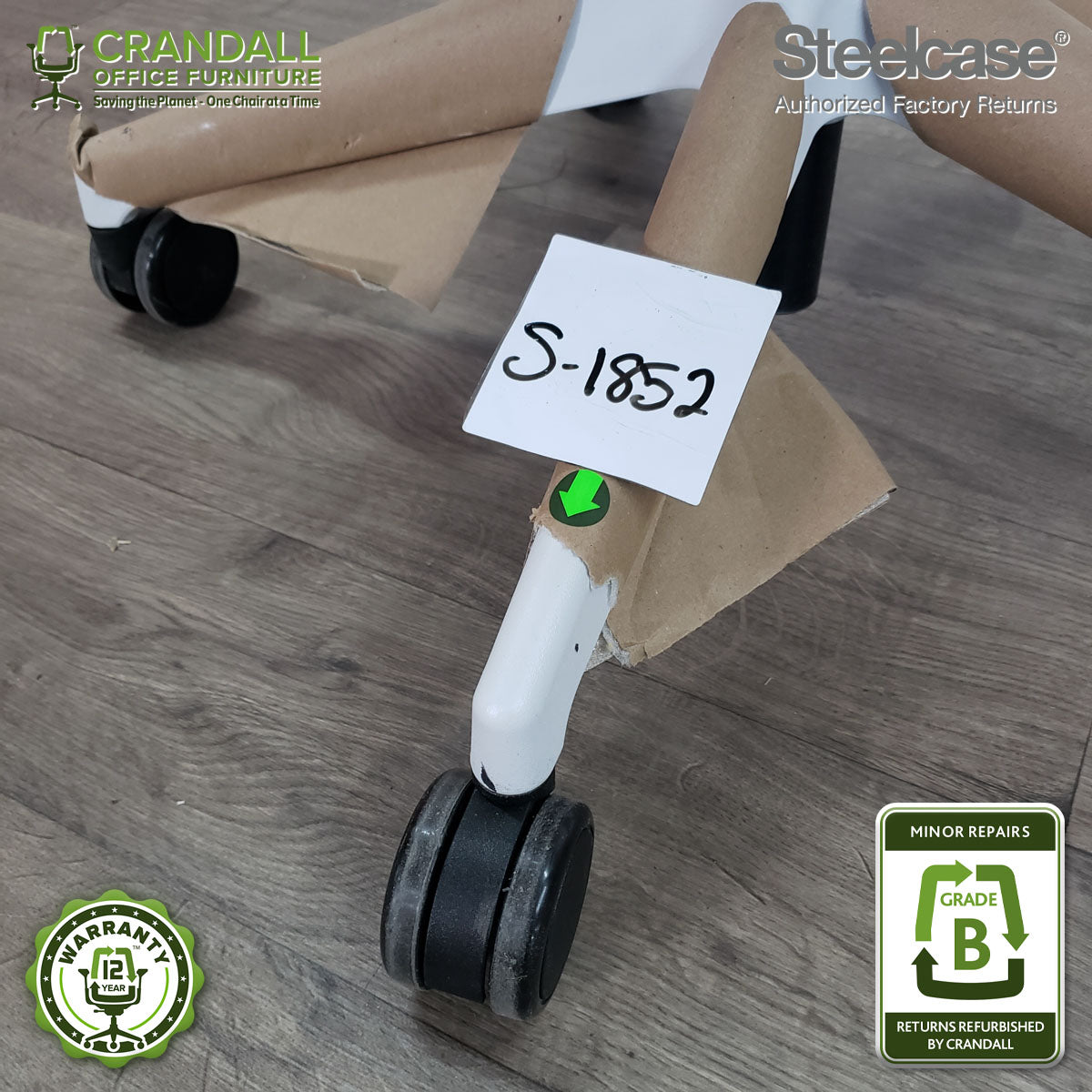 S-1852 - Steelcase Series 2 - Grade B