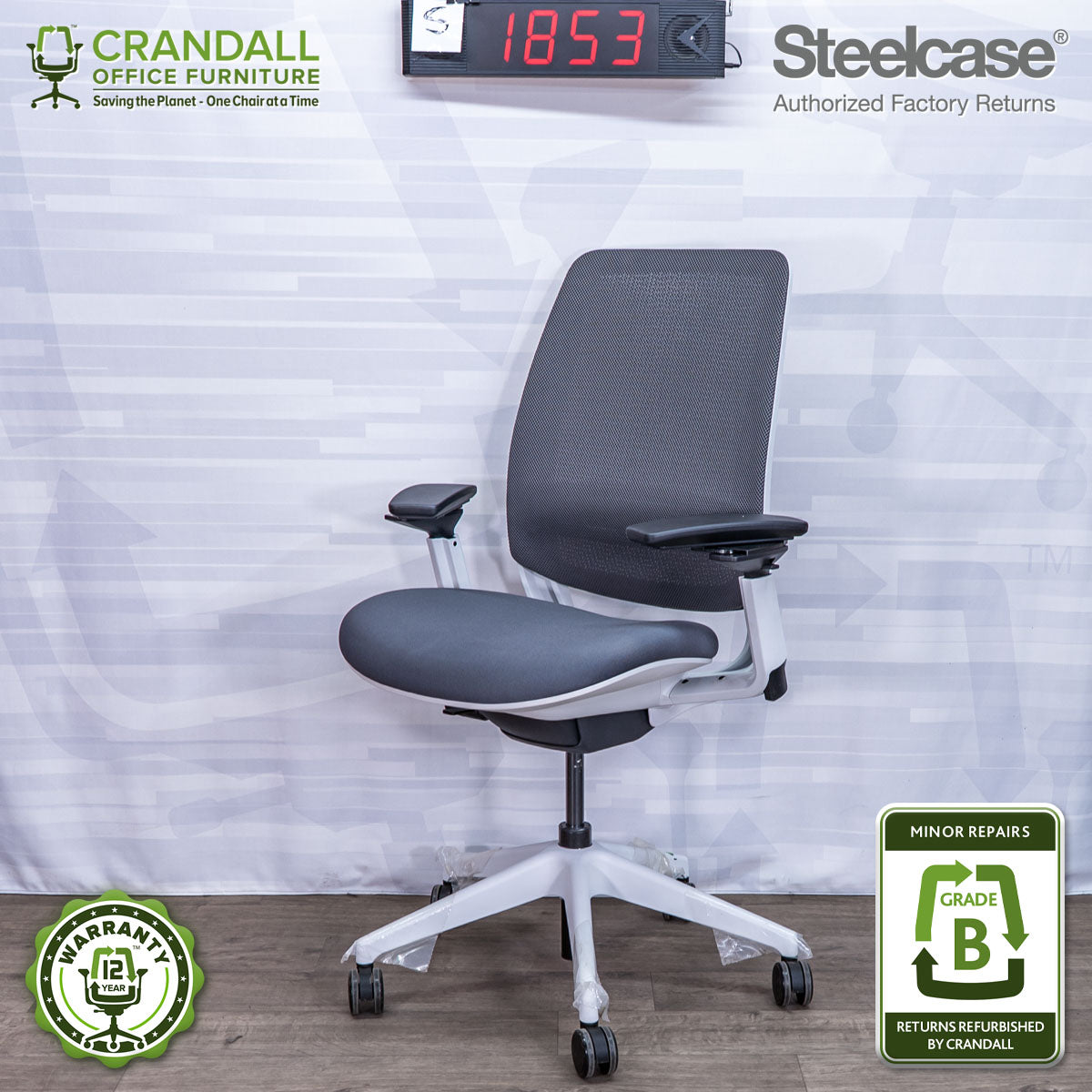 S-1853 - Steelcase Series 2 - Grade B