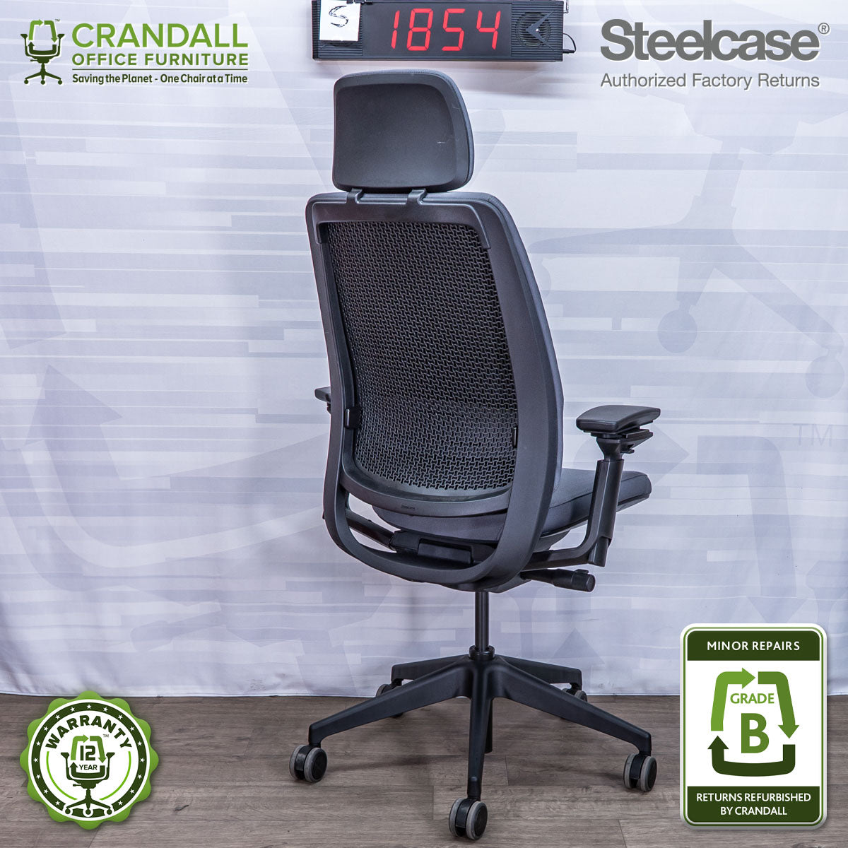 S-1854 - Steelcase Series 2 - Grade B