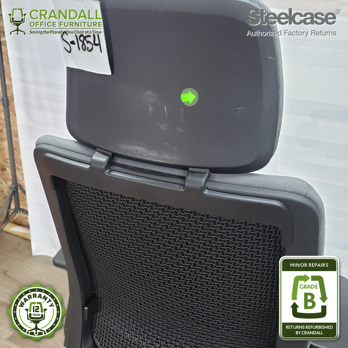 S-1854 - Steelcase Series 2 - Grade B