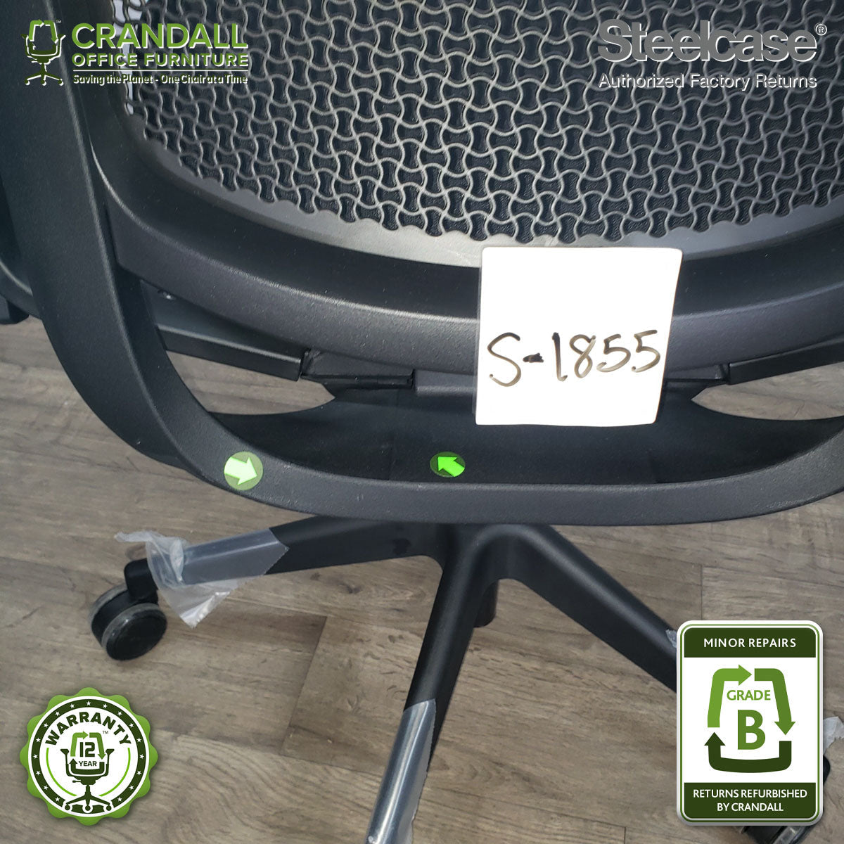 S-1855 - Steelcase Series 2 - Grade B