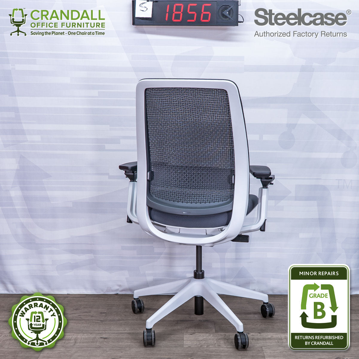 S-1856 - Steelcase Series 2 - Grade B