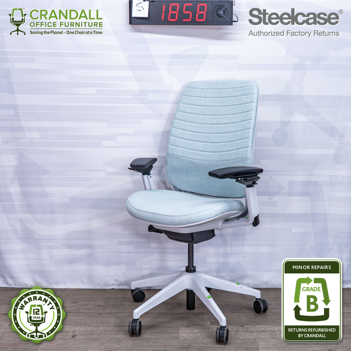 S-1858 - Steelcase Series 2 - Grade B
