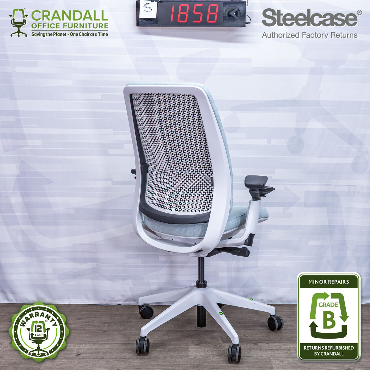 S-1858 - Steelcase Series 2 - Grade B
