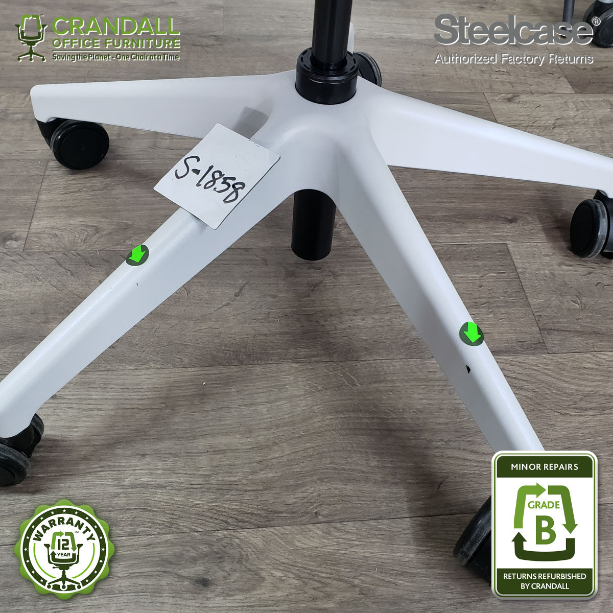 S-1858 - Steelcase Series 2 - Grade B