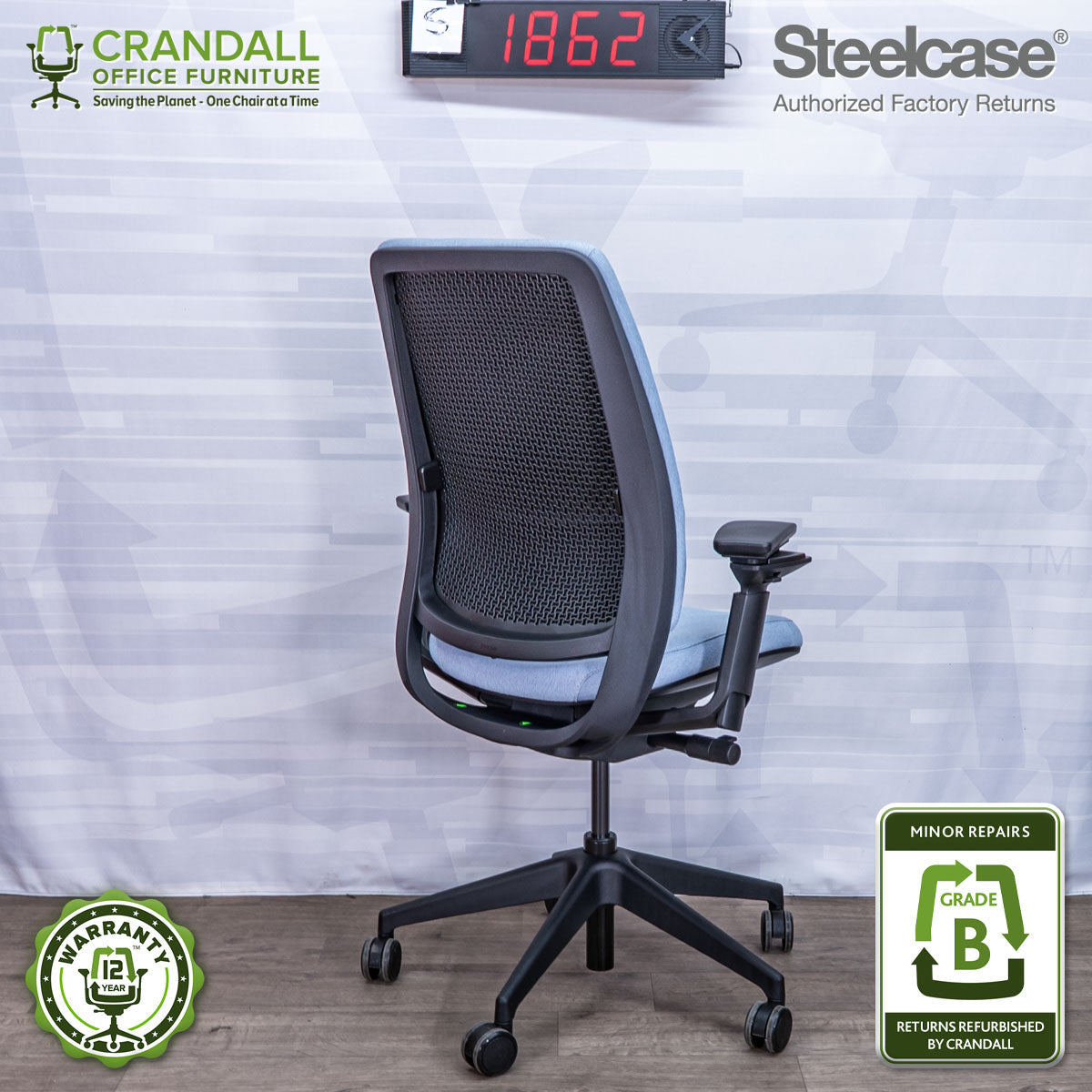 S-1862 - Steelcase Series 2 - Grade B