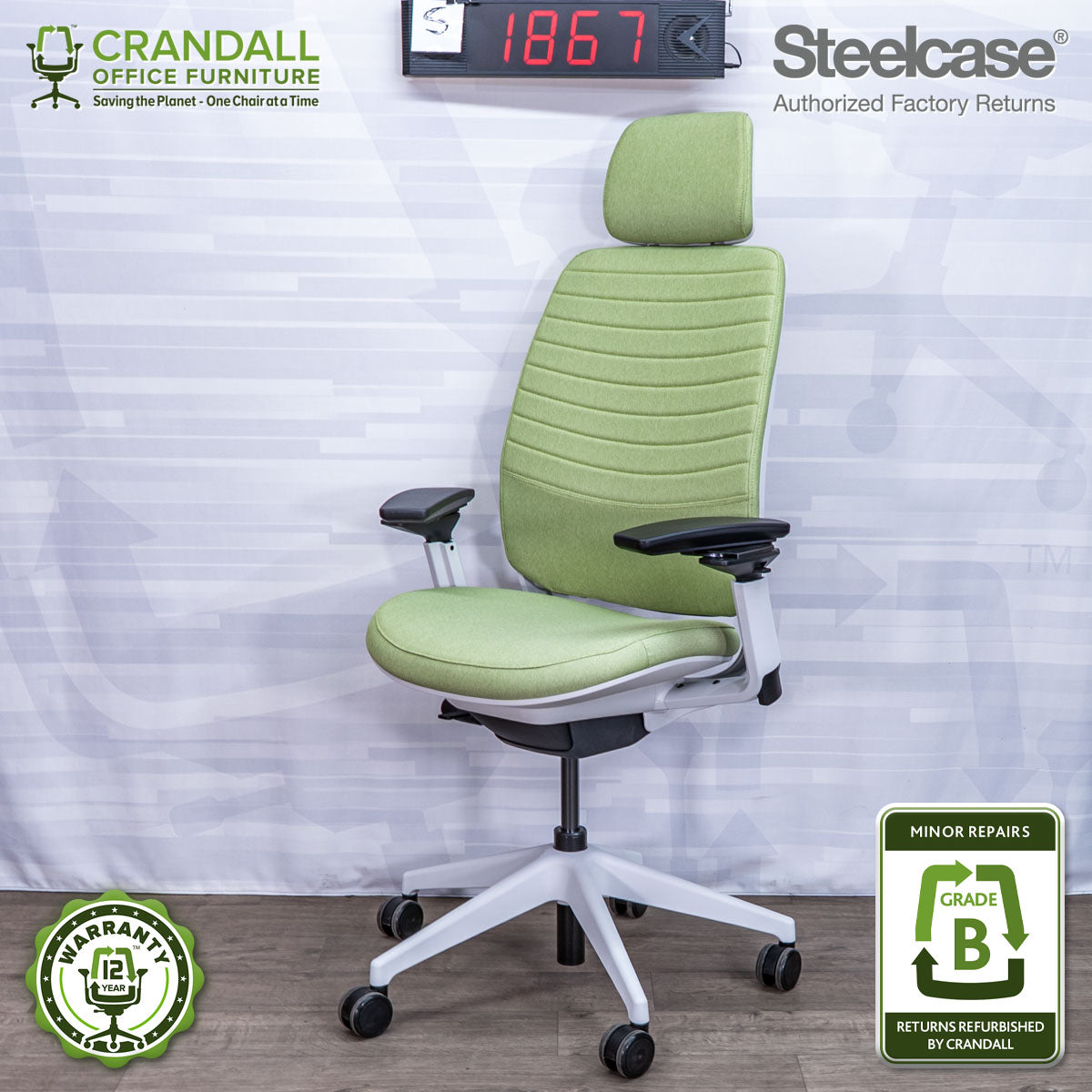 S-1867 - Steelcase Series 2 - Grade B