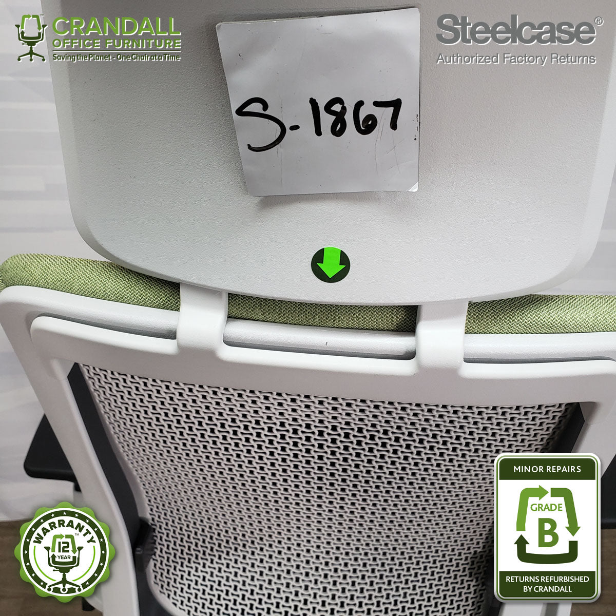 S-1867 - Steelcase Series 2 - Grade B