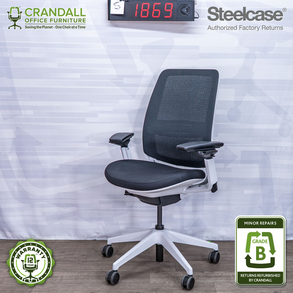 S-1869 - Steelcase Series 2 - Grade B