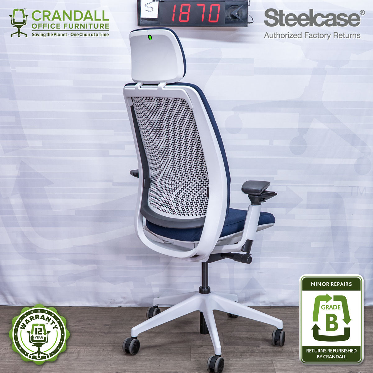 S-1870 - Steelcase Series 2 - Grade B