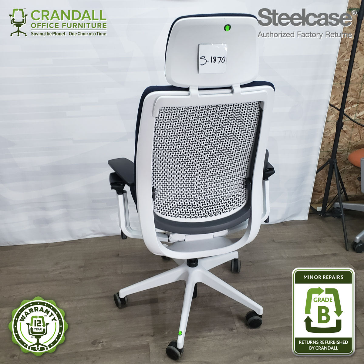 S-1870 - Steelcase Series 2 - Grade B