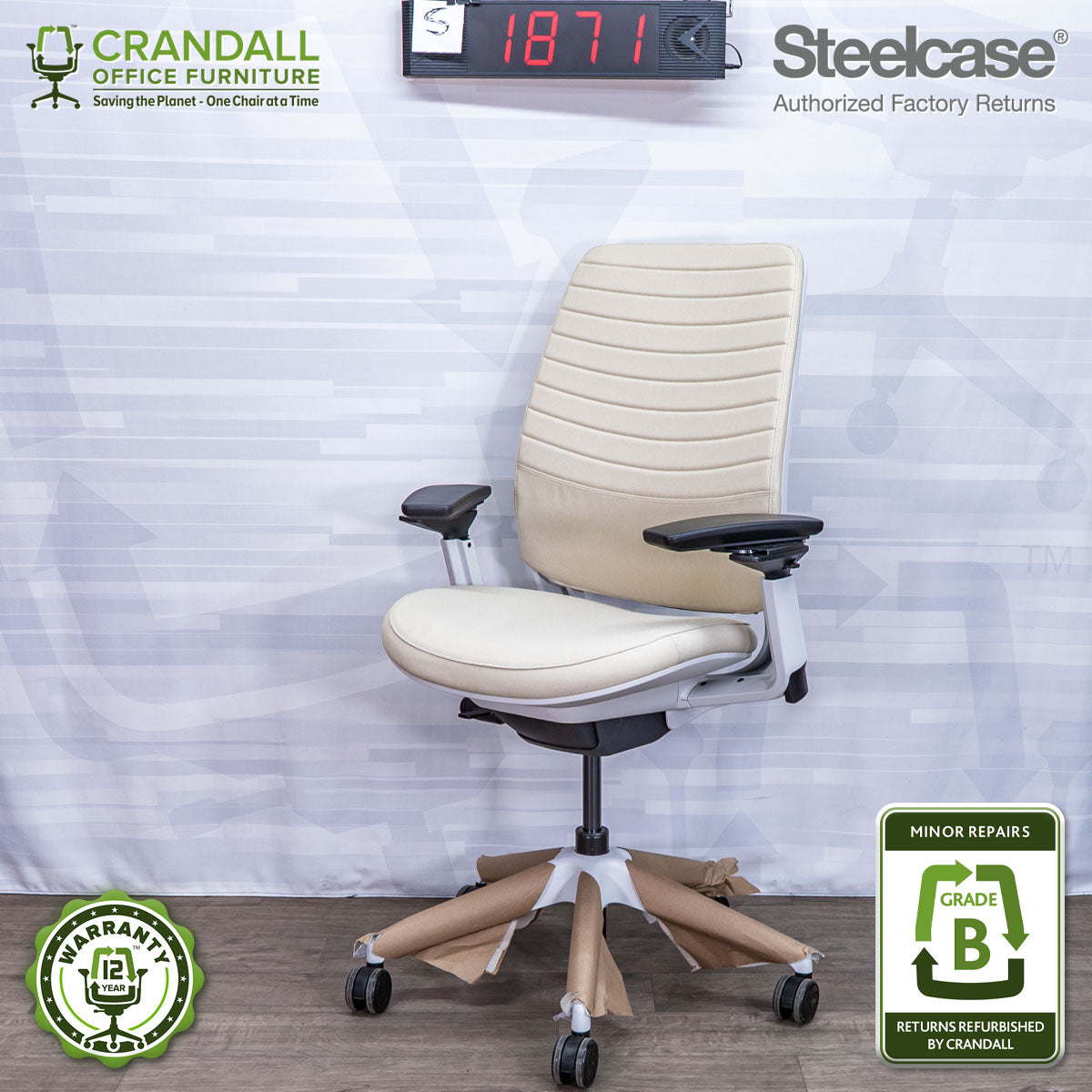 S-1871 - Steelcase Series 2 - Grade B