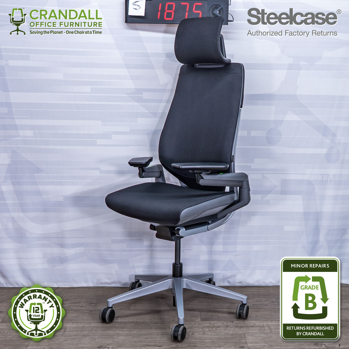 S-1875 - Steelcase Gesture - Grade B