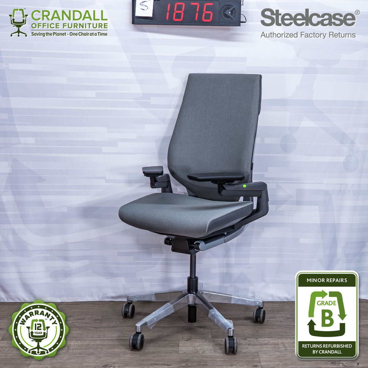 S-1876 - Steelcase Gesture - Grade B