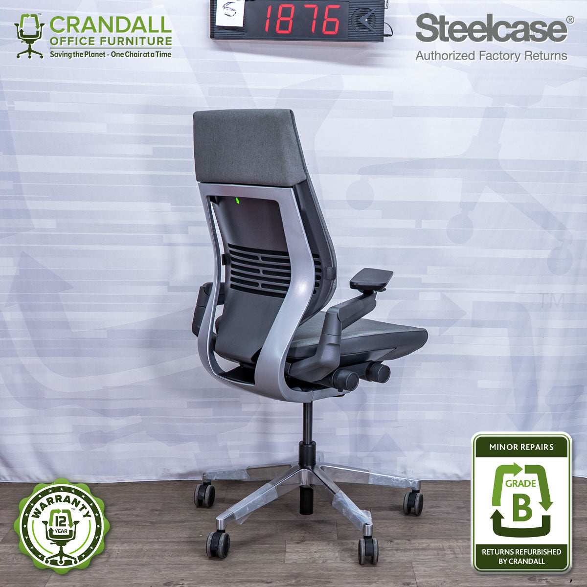 S-1876 - Steelcase Gesture - Grade B