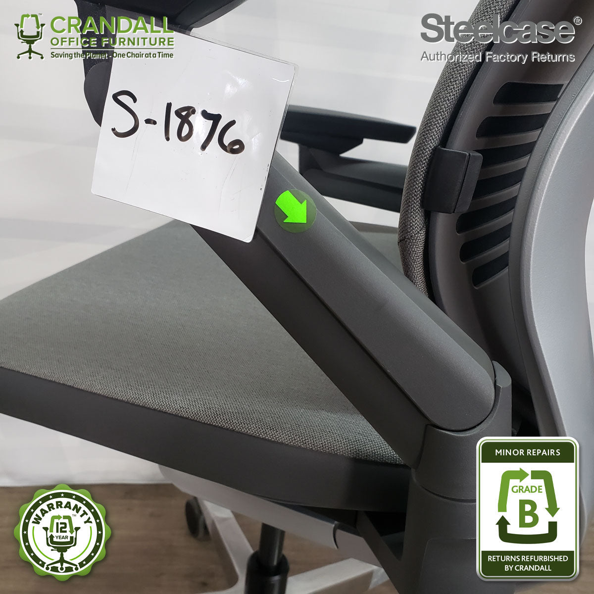 S-1876 - Steelcase Gesture - Grade B
