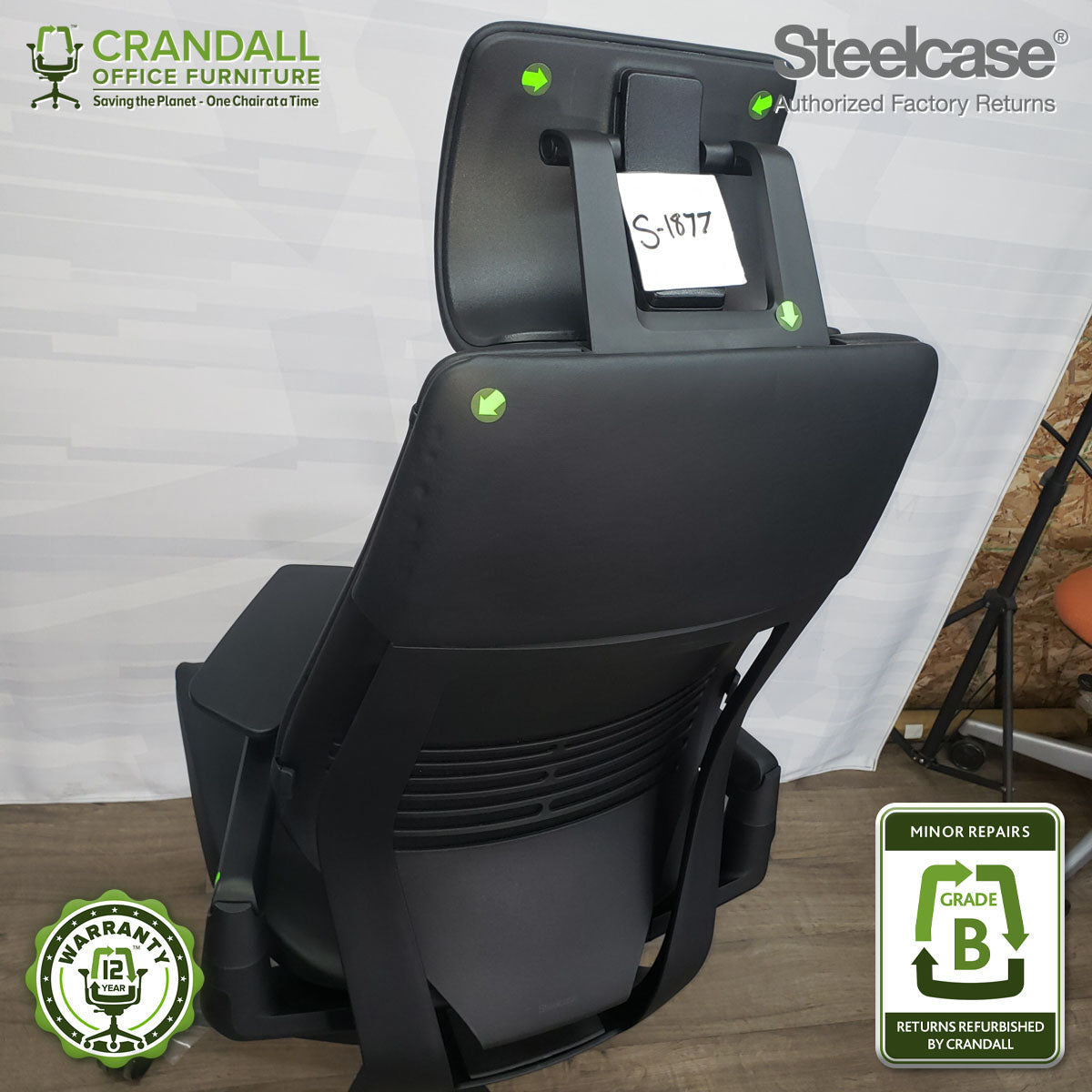 S-1877 - Steelcase Gesture - Grade B