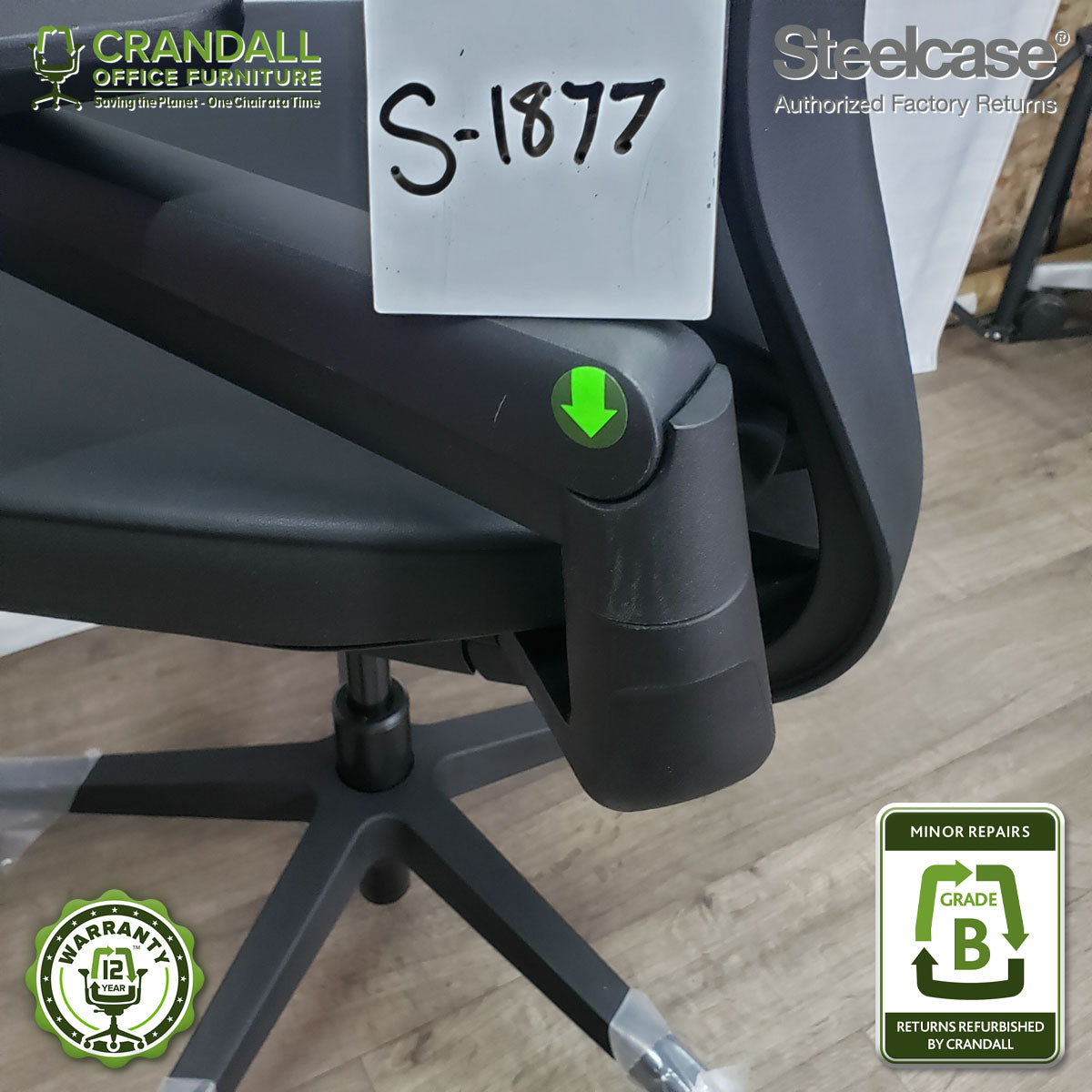 S-1877 - Steelcase Gesture - Grade B