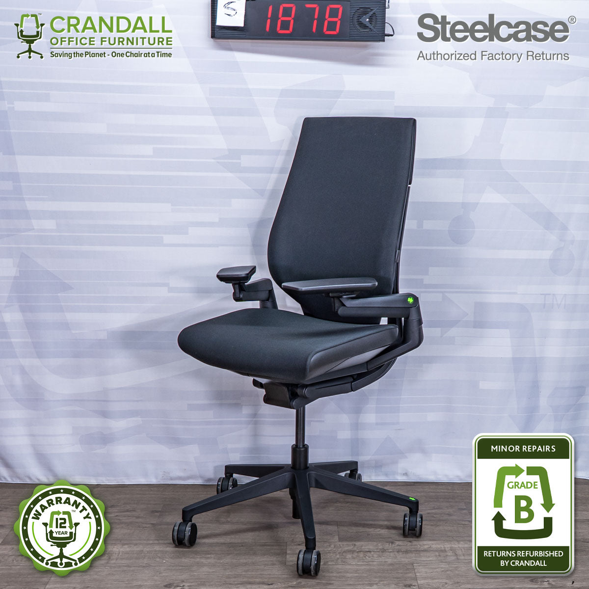 S-1878 - Steelcase Gesture - Grade B
