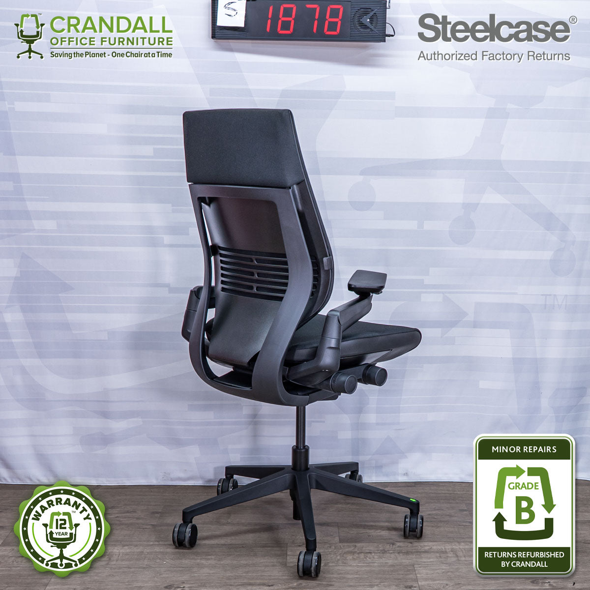 S-1878 - Steelcase Gesture - Grade B