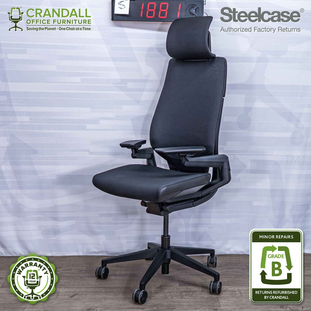 S-1881 - Steelcase Gesture - Grade B
