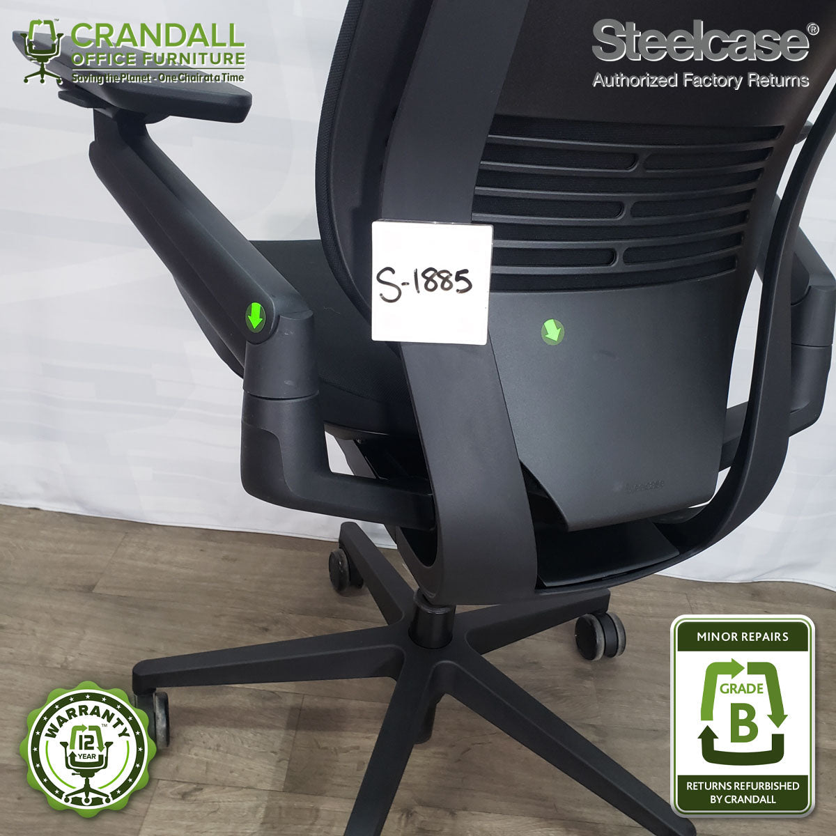 S-1885 - Steelcase Gesture - Grade B