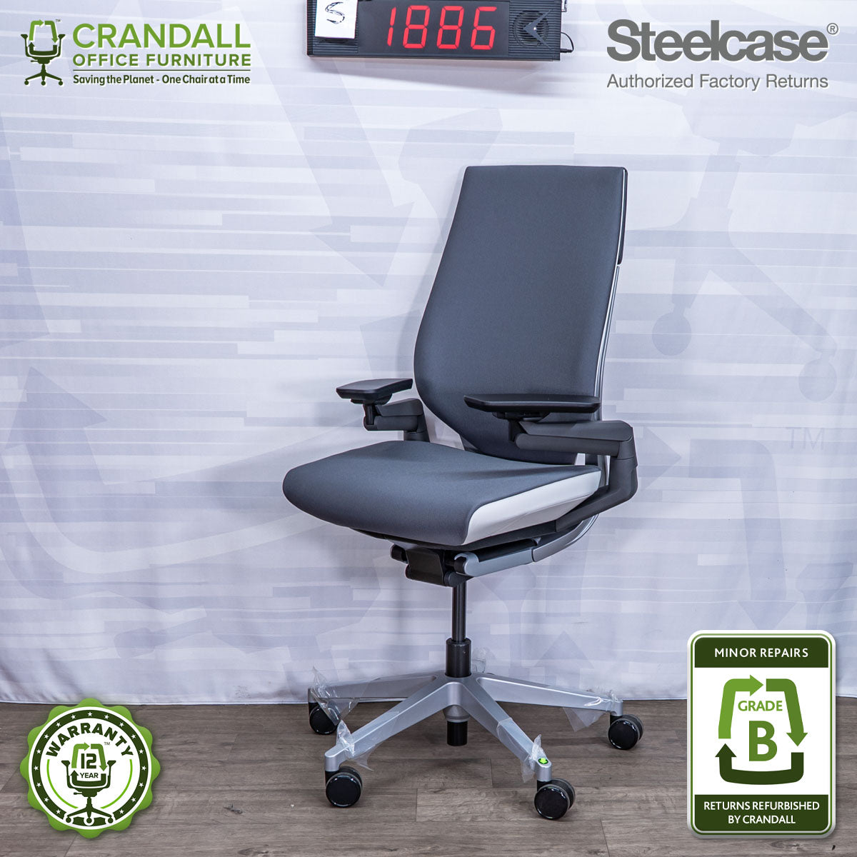 S-1886 - Steelcase Gesture - Grade B
