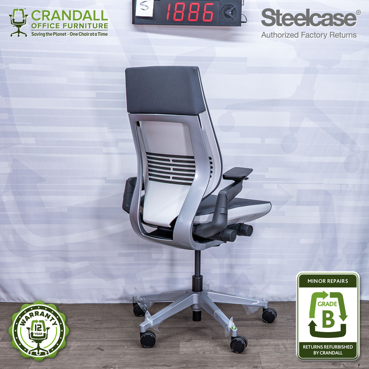 S-1886 - Steelcase Gesture - Grade B