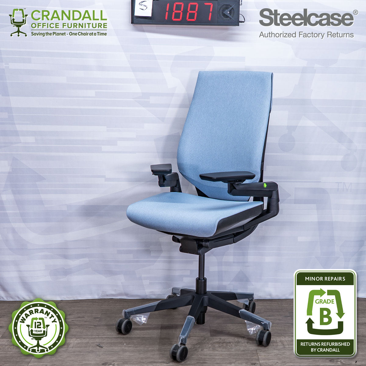 S-1887 - Steelcase Gesture - Grade B