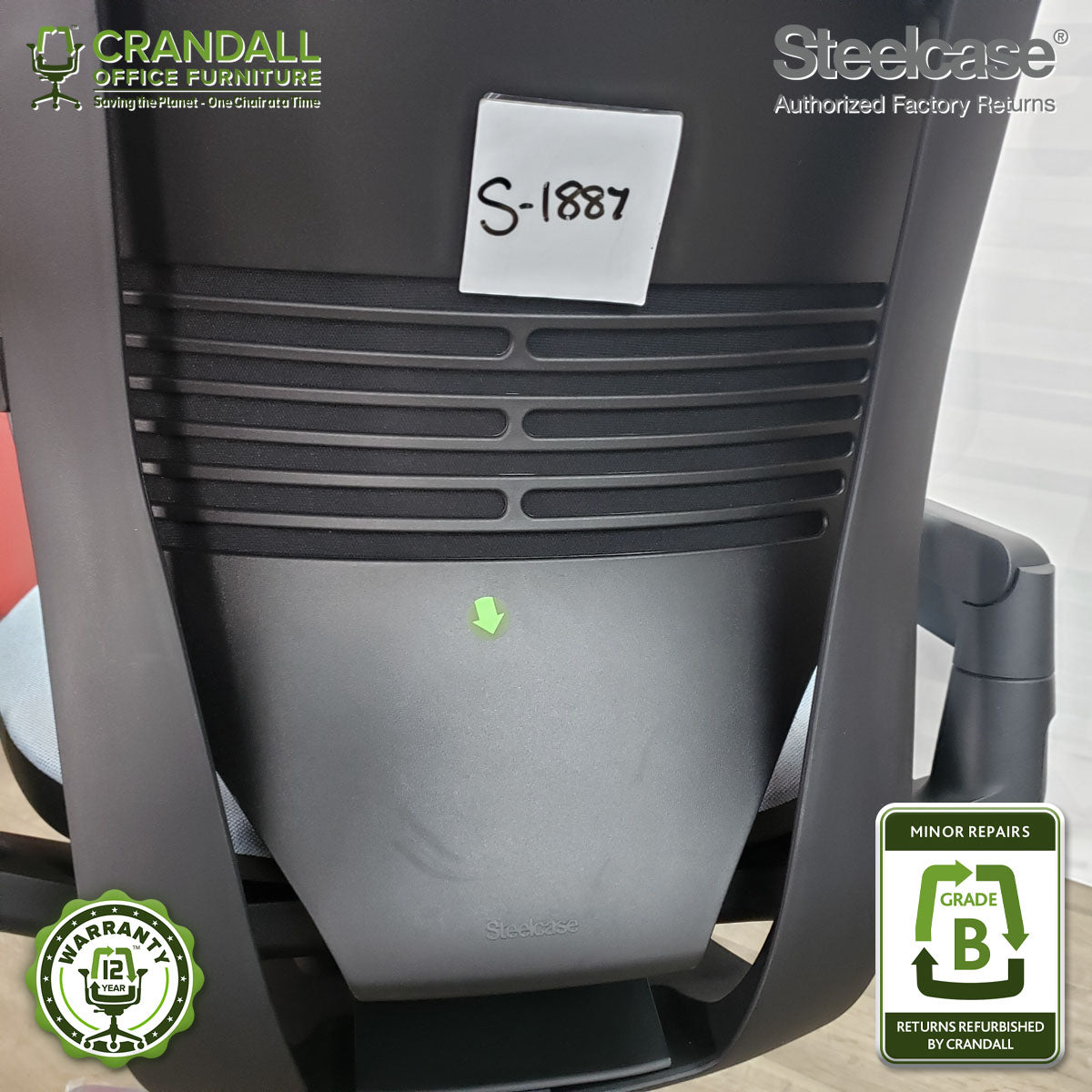S-1887 - Steelcase Gesture - Grade B