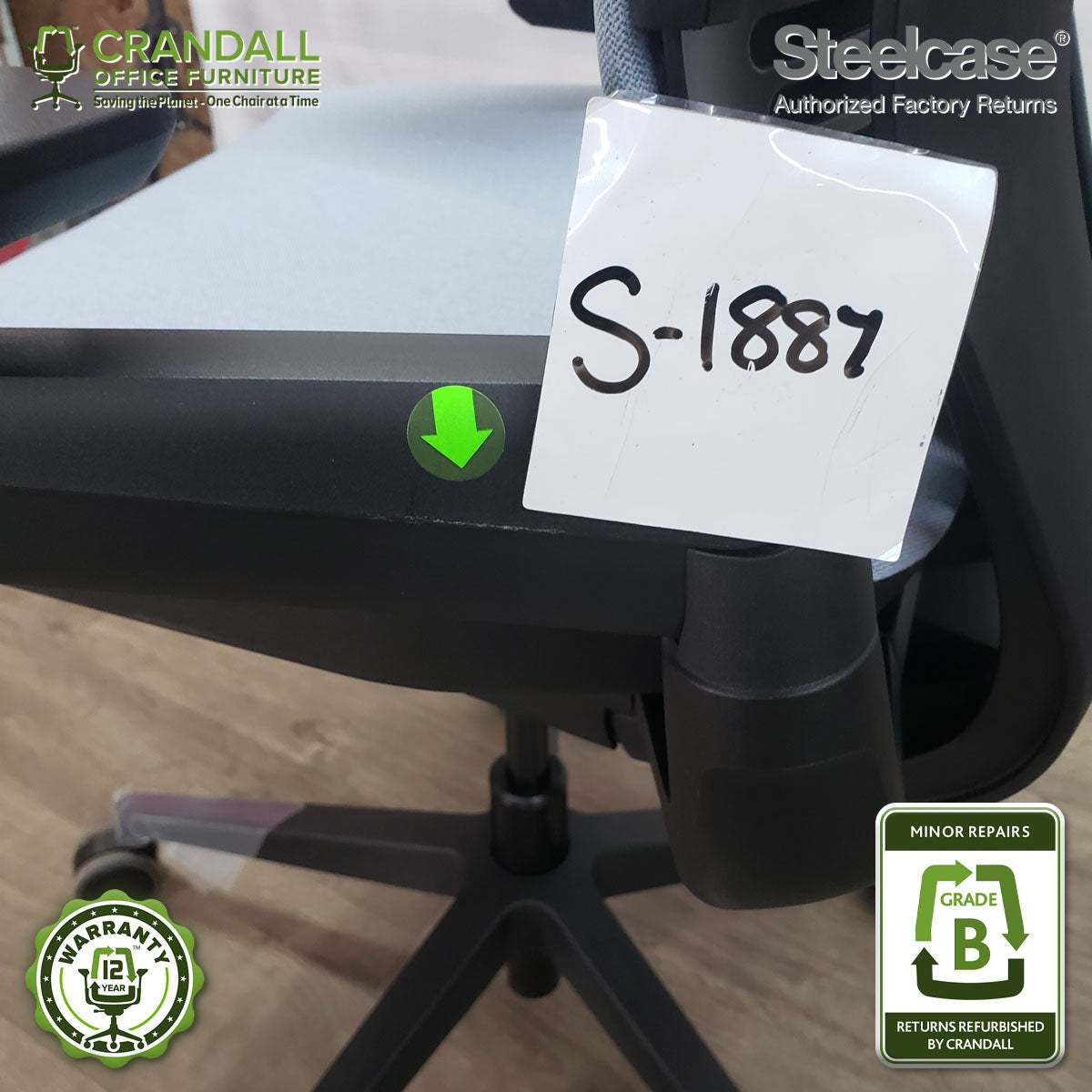 S-1887 - Steelcase Gesture - Grade B