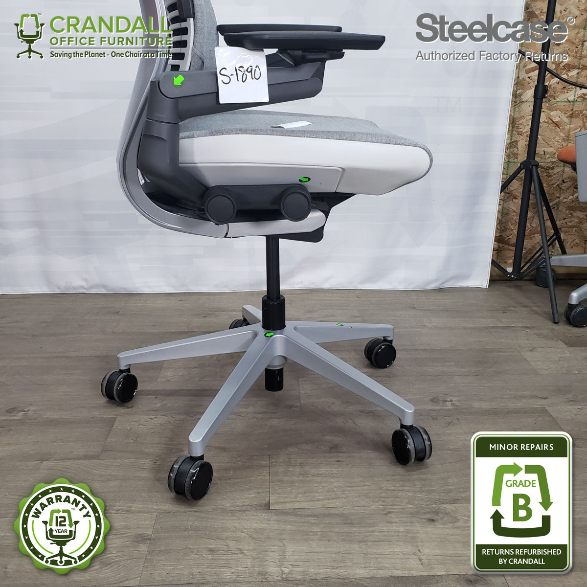 S-1890 - Steelcase Gesture - Grade B