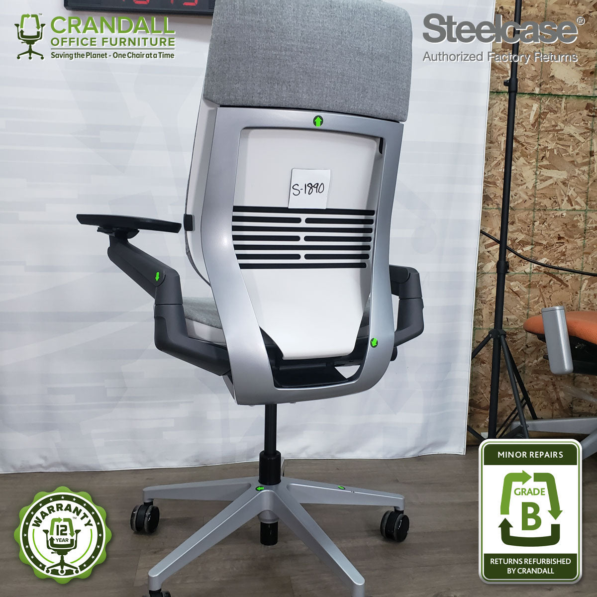 S-1890 - Steelcase Gesture - Grade B
